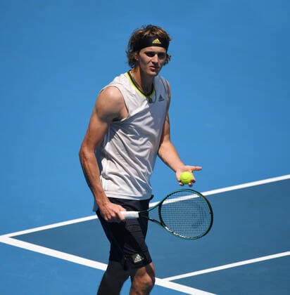 Tennis, Australian Open, Grand Slam Training, ATP ALEXANDER ZVEREV GER