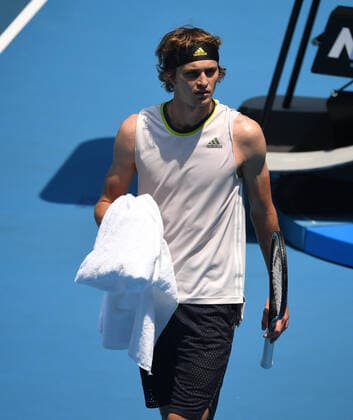 Tennis, Australian Open, Grand Slam Training, ATP ALEXANDER ZVEREV GER