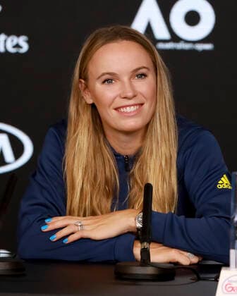 Caroline Wozniacki DEN Tennis Australian Open 2020 Grand Slam ITF ATP WTA Melbourne Park Melbourne Victoria Australia 18 January 2020 Copyright: xJuergenxHasenkopfx