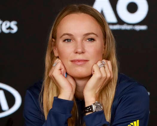 Caroline Wozniacki DEN Tennis Australian Open 2020 Grand Slam ITF ATP WTA Melbourne Park Melbourne Victoria Australia 18 January 2020 Copyright: xJuergenxHasenkopfx