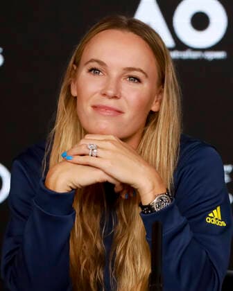 Caroline Wozniacki DEN Tennis Australian Open 2020 Grand Slam ITF ATP WTA Melbourne Park Melbourne Victoria Australia 18 January 2020 Copyright: xJuergenxHasenkopfx