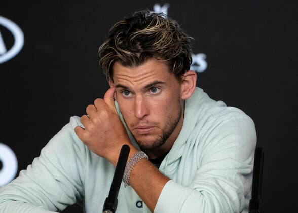 Dominic Thiem AUT Tennis Australian Open 2020 Grand Slam ITF ATP WTA Melbourne Park Melbourne Victoria Australia 18 January 2020 Copyright: xJuergenxHasenkopfx