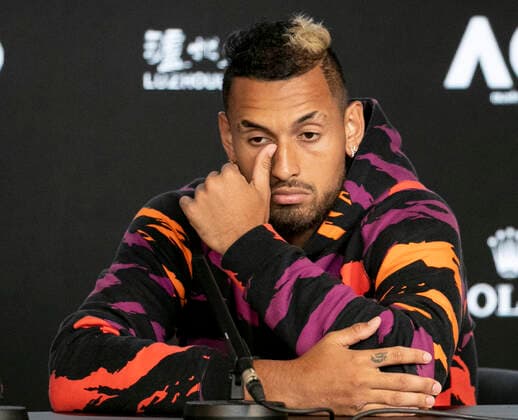 Nick Kyrgios AUS Tennis Australian Open 2020 Grand Slam ITF ATP WTA Melbourne Park Melbourne Victoria Australia 18 January 2020 Copyright: xJuergenxHasenkopfx