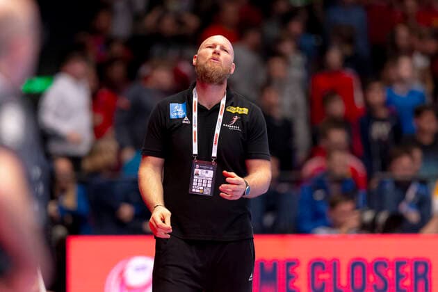 Ales Pajovic coach, Austria is depressed depressed disappointed Spain vs. Austria, Handball, main round, EHF Euro 2020, 18 01 20 Vienna Vienna Austria Copyright: xAgentur54Gradx xFelixxKoenigx