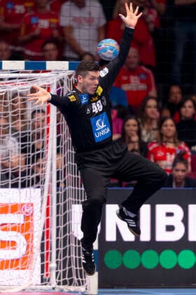 Thomas Eichberger No. 40, Austria Spain vs. Austria, Handball, main round, EHF Euro 2020, 18 01 20 Vienna Vienna Austria Copyright: xAgentur54Gradx xFelixxKoenigx