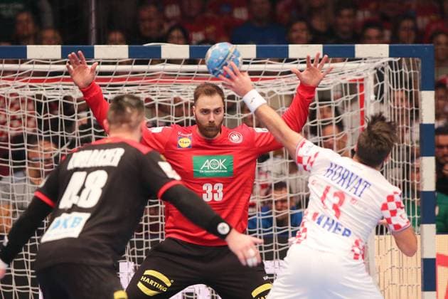 Croatia Germany, EHF Euro 2020 Andreas Wolff Germany 33, Goalkeeper , Jannik Kohlbacher Germany 48 , Zlatko Horvat Croatia 13 , Vienna Vienna Austria Ice rink