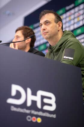 Bob Hanning at the press conference DHB press conference, handball, main round, EHF Euro 2020, 19 01 20 Vienna Vienna Austria Copyright: xAgentur54Gradx xFelixxKoenigx