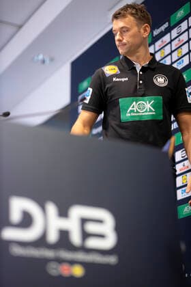 Christian Prokop Trainer, Germany leaving the press conference Press conference of the DHB, Handball, main round, EHF Euro 2020, 19 01 20 Vienna Vienna Austria Copyright: xAgentur54Gradx xFelixxKoenigx