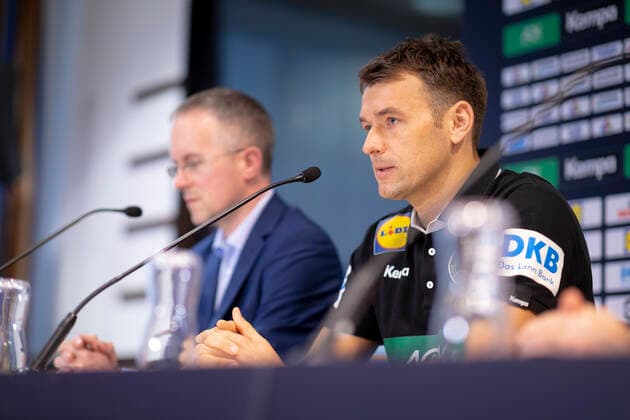Christian Prokop Trainer, Germany at the press conference Press conference of the DHB, Handball, main round, EHF Euro 2020, 19 01 20 Vienna Vienna Austria Copyright: xAgentur54Gradx xFelixxKoenigx