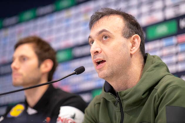 Bob Hanning at the press conference DHB press conference, handball, main round, EHF Euro 2020, 19 01 20 Vienna Vienna Austria Copyright: xAgentur54Gradx xFelixxKoenigx