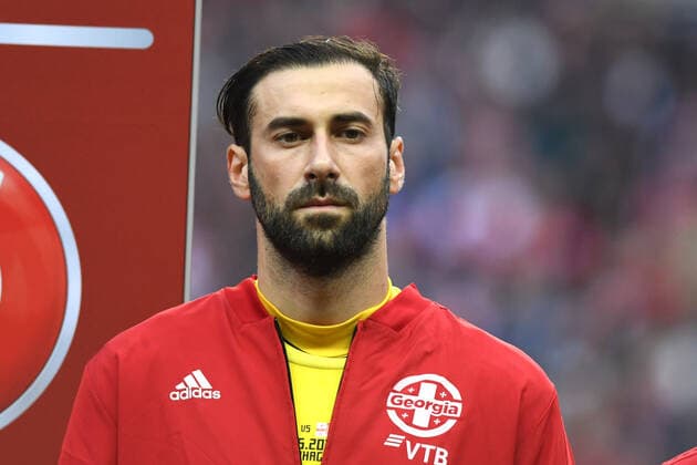 Qualifying Round Euro 2020, 10-06-2019, Denmark-Georgia 5-1, GIORGI LORIA QUALIFICAZIONI EUROPEI 2020 BOSNIA DANIMARCA-GEORGIA 5-1