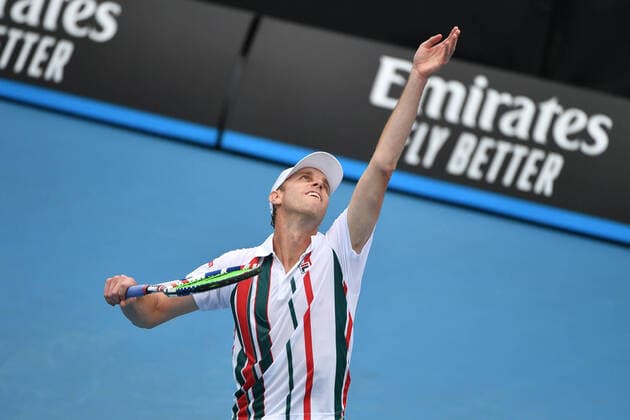 Australian Open 2020 - Sam Querrey - Usa TENNIS - Australian Open 2020 - 20 01 2020 chryslenecaillaud Panoramic 