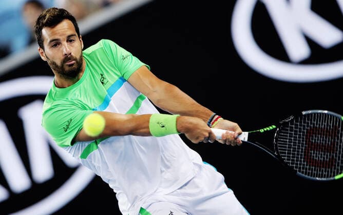TENNIS - ATP, Tennis Herren Australian Open 2020 MELBOURNE,AUSTRALIA,20.JAN.20 - TENNIS - ATP World Tour, Grand Slam, Australian Open. Image shows Salvatore Caruso (ITA). GEPAxpictures xMatthiasxHauer