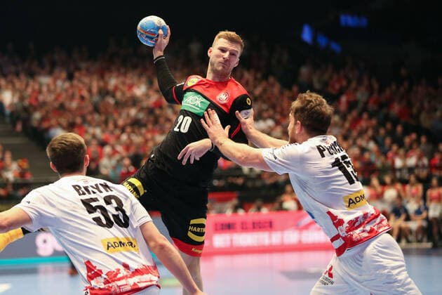 Austria Germany, EHF Euro 2020 Philipp Weber Germany 20 , Nikola Bilyk Austria 53 , Fabian Posch Austria 15 ,, Vienna Vienna Austria Ice rink