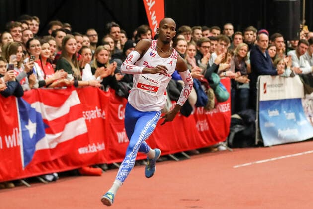 High jump with music Meeting 2020 Cologne Luis Castro PUR Cologne, Germany 22 January 2020 High jump with music Meeting 2020 Cologne Copyright: xBEAUTIFULxSPORTS Footcornerx