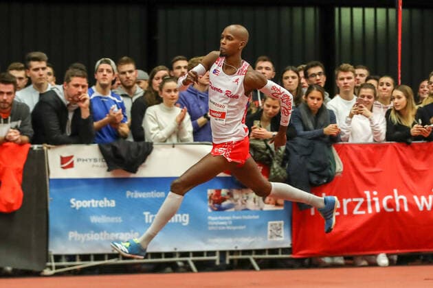 High jump with music Meeting 2020 Cologne Luis Castro PUR Cologne, Germany 22 January 2020 High jump with music Meeting 2020 Cologne Copyright: xBEAUTIFULxSPORTS Footcornerx