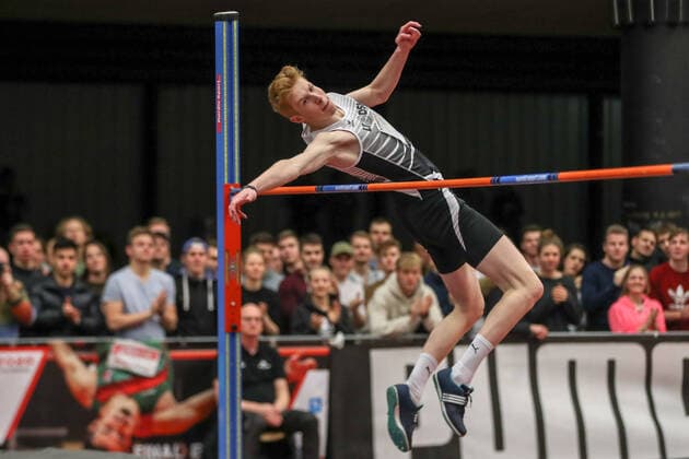 High Jump with Music Meeting 2020 Cologne Arne Roehl GER LT DSHS Cologne Cologne Cologne, Germany 22 January 2020 High Jump with Music Meeting 2020 Cologne Copyright: xBEAUTIFULxSPORTS Footcornerx