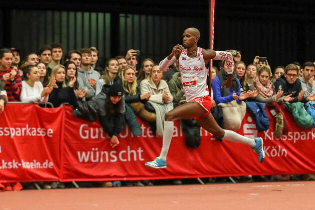 High jump with music Meeting 2020 Cologne Luis Castro PUR Cologne, Germany 22 January 2020 High jump with music Meeting 2020 Cologne Copyright: xBEAUTIFULxSPORTS Footcornerx