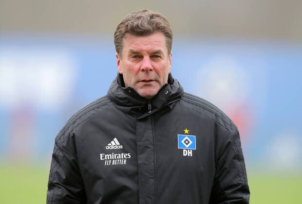 2 League Season 2019 2020 Hamburger SV Training 24 01 2020 Hamburger SV Training 24 01 2020 Coach Dieter Hecking Hamburger SV