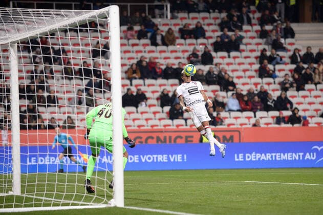 07 RAPHINHA (REN) FOOTBALL : Nice vs Rennes - Ligue 1 Conforama - 24 01 2020 FEP Panoramic 