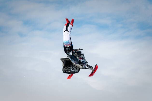 Bilder des Jahres 2020, Sport 01 Januar Sport Themen der Woche KW04 Sport Bilder des Tages January 24, 2020, Aspen, Colorado, USA: X Games Snowmobile Freestyle Practice, at Buttermilk Mountain, in Aspen, January 24, 2020. XGAMES ASPEN 2020 - ZUMAp213 20200124_znp_p213_018 Copyright: xLynnxPenningtonx