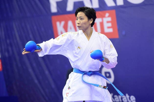 Yin Xiaoyan (Chn) -61kg KARATE : Open de Paris 2020 - Karate - 25 01 2020 JBAutissier Panoramic 