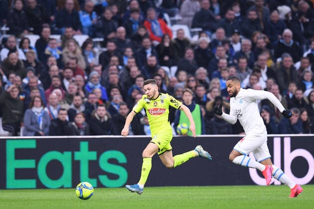 28 FARID EL MELALI (SCO) FOOTBALL : Marseille vs Angers - Ligue 1 Conforama - 25 01 2020 FEP Panoramic 