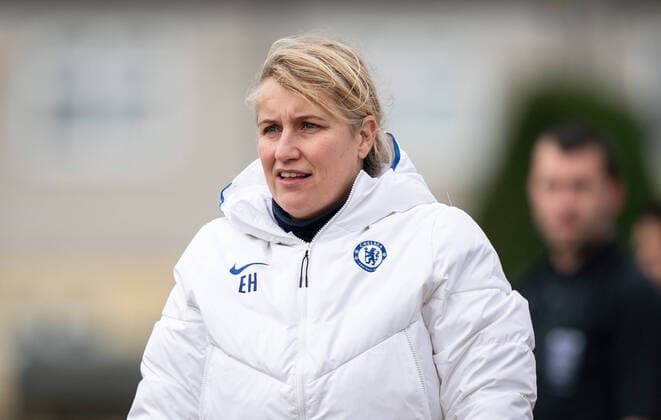 Chelsea Women manager Emma Hayes during the Women s FA Cup 4th round match between Charlton Athletic Women and Chelsea Women at The Oakwood, Old Road, Crayford on 26 January 2020. Copyright: xAndyxRowlandx PMI-3342-0014