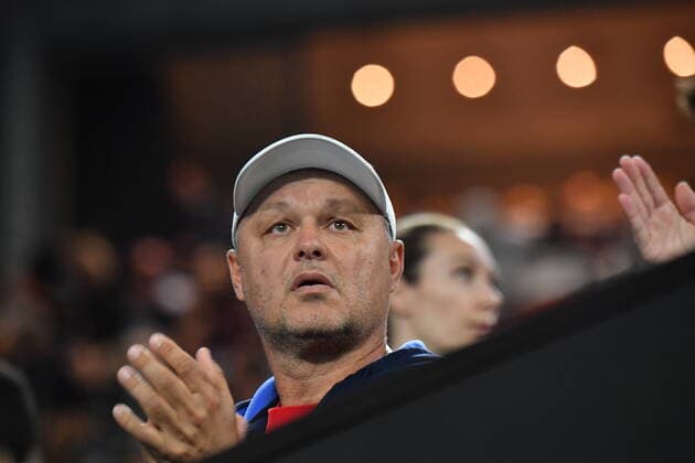 Australian Open 2020 - Novak Djokovic - Serbie - Vajda coach TENNIS - Australian Open 2020 - 28 01 2020 ChrysleneCaillaud Panoramic 
