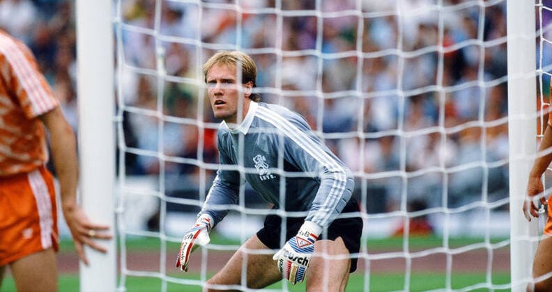 UDSSR Netherlands Germany, Munich, 215 06 1988, Football, UEFA Euro 1988 in Germany, Final, UDSSR Netherlands 0 2 Hans van Breukelen Netherlands