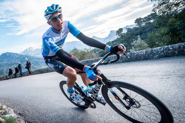 Nils Politt GER Israel Start Up Nation9 attacked early and drove in the leading group of the day but in the end could not do anything Action Racing scene landscape horizontal horizontal Event Event 29 Mallorca Challenge Trofeo Serra Tramuntana Soller to to Deia 160 5 km Location Location Felanitx Region Mallorca Baleares Country Country Spain Date Date 31 01 2020 Stiehl Photography