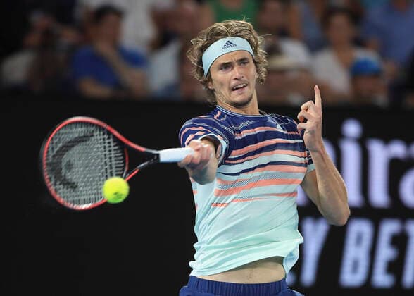 Alexander Zverev GER Tennis Australian Open 2020 Grand Slam ATP WTA Melbourne Park Melbourne Victoria Australia 31 January 2020 Copyright: xJuergenxHasenkopfx
