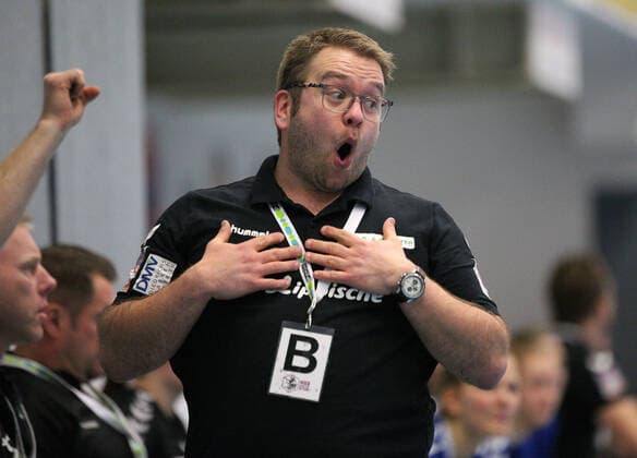 Steffen Birkner Coach HSG Blomberg Lippe GER, Handball, 1 Bundesliga Women, HSG Blomberg Lippe against HSG Bensheim Auerbach, 01 02 2020 Blomberg Copyright: xStrohdiekx Eibner-Pressefotox EP_jsk