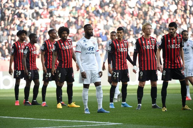 09 MOUSSA DEMBELE (OL) FOOTBALL : Nice vs Lyon - Ligue 1 Conforama - 02 02 2020 FEP Panoramic 