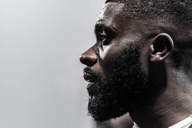 Jeremie Boga (Sassuolo) during the Italian Serie A match between Sassuolo 4-2 Roma at Mapei Stadium on February 01 , 2020 in Reggio Emilia, Italy. Noxthirdxpartyxsales (121301373)