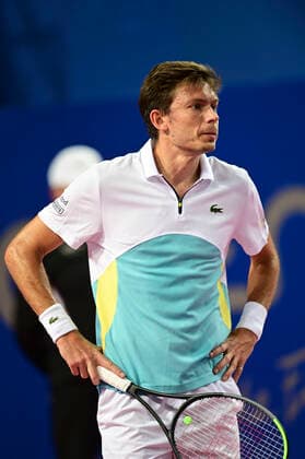 Nicolas Mahut (Fra) TENNIS : Open Sud de France 2020 - Montpellier - 03 02 2020 JBAutissier Panoramic 