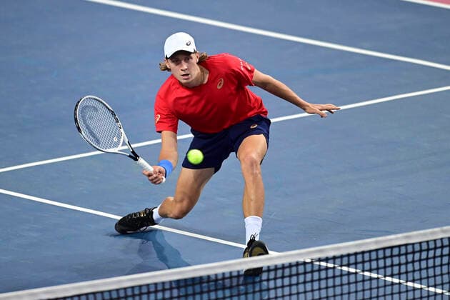 Emil Ruusuvuori (Fin) TENNIS : Open Sud de France 2020 - Montpellier - 03 02 2020 JBAutissier Panoramic 