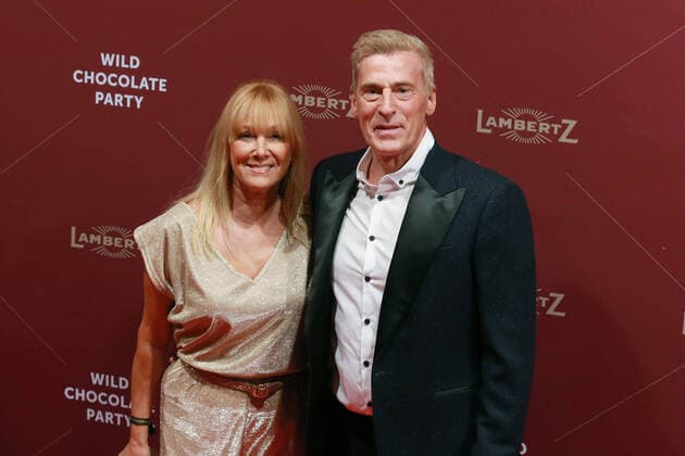 Sport Lambertz Monday Night 2020 Old waiting room Cologne Wild ChocolateParty Uli Stein with wife Cornelia 03 02 2020 Picture