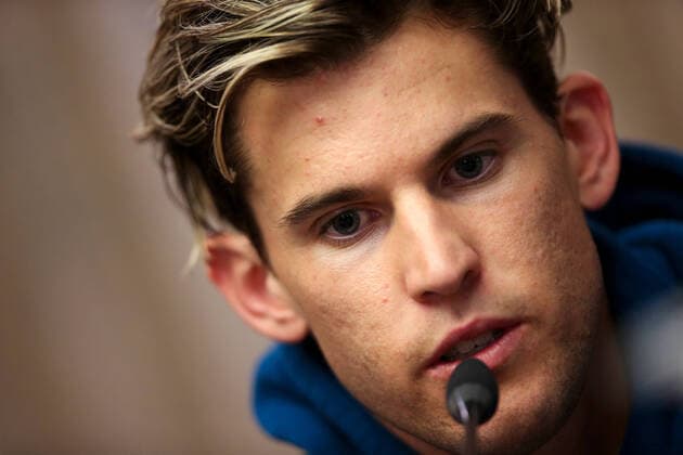 TENNIS - Thiem press conference, PK, Pressekonferenz SCHWECHAT,AUSTRIA,04.FEB.20 - TENNIS - Dominic Thiem, press conference. Image shows Dominic Thiem (AUT). GEPAxpictures xPatrickxLeuk