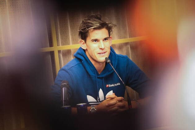 TENNIS - Thiem press conference, PK, Pressekonferenz SCHWECHAT,AUSTRIA,04.FEB.20 - TENNIS - Dominic Thiem, press conference. Image shows Dominic Thiem (AUT). GEPAxpictures xPatrickxLeuk