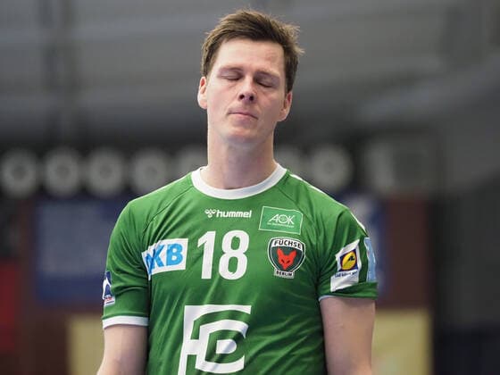 Hans Lindberg Berlin, 18 at the match TSG Ludwigshafen Friesenheim vs. Fuechse Berlin in the 1 Handball Bundesliga on 06 02 2020 TSG Ludwigshafen Friesenheim Fuechse Berlin, Handball, 1 Bundesliga, 06 02 2020 Ludwigshafen Copyright: xMichaelxBermel Eibner-Pressefotox EP_mbl