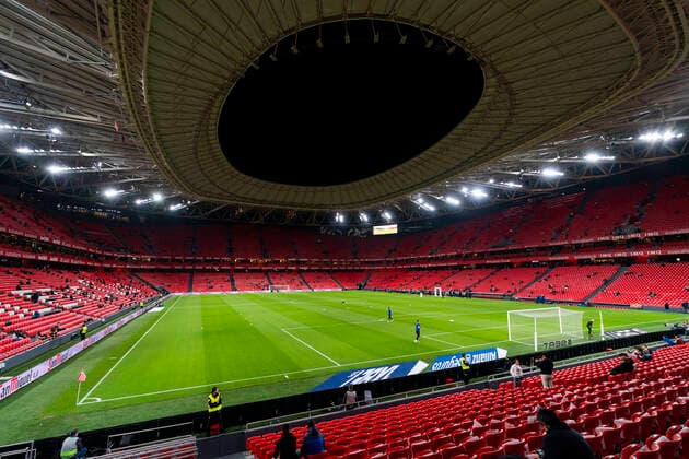 06 02 2020, xslx, Football Copa del Rey, Athletic de Bilbao FC Barcelona emspor, v l The San Mames Stadium DFL DFB REGULATIONS PROHIBIT ANY USE OF PHOTOGRAPHS as IMAGE SEQUENCES and or QUASI VIDEO Bilbao