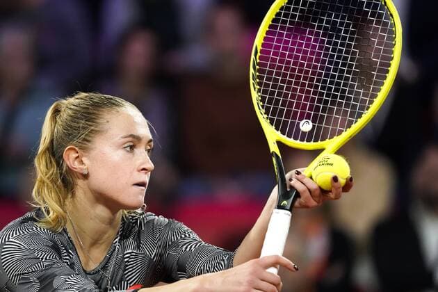 07-02-2020 TENNIS: FED CUP: NEDERLAND-WIT RUSLAND: DEN HAAG Aliaksandra Sasnovich BLR during Fed Cup Netherlands- Belarus on February, 7 2020 in Den Haag Netherlands. Photo by SCS Sander Chamid Fed cup Netherlands-Belarus xVIxANPxSportx xSoenarxChamidxsportfotografiexIVx 405898939