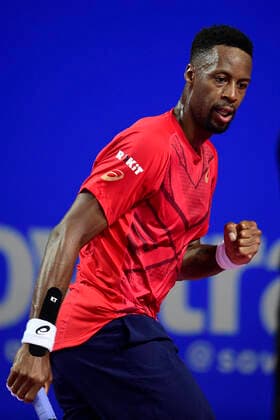 Gael Monfils (Fra) TENNIS : Open Sud de France 2020 - Montpellier - 07 02 2020 JBAutissier Panoramic 