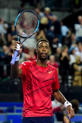 Gael Monfils (Fra) TENNIS : Open Sud de France 2020 - Montpellier - 07 02 2020 JBAutissier Panoramic 