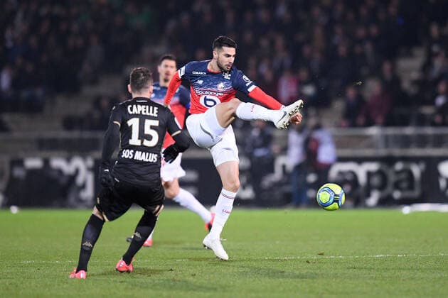 17 MEHMET ZEKI CELIK (LIL) FOOTBALL : Angers vs Lille - Ligue 1 Conforama - 07 02 2020 FEP Panoramic 