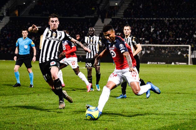 Reinildo Mandava ( 28 - LOSC ) - FOOTBALL : SCO Angers vs Lille OSC - Ligue 1 - Angers - 07 02 2020 FedericoPestellini Panoramic 