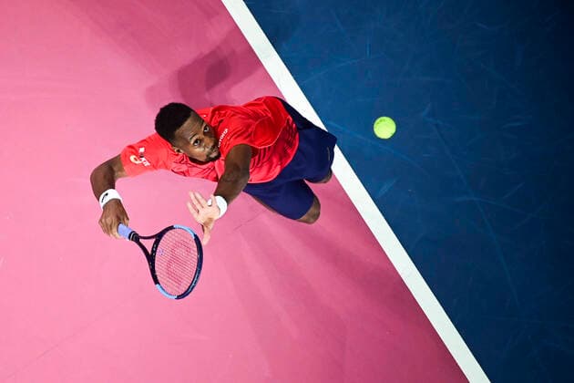 Gael Monfils (Fra) TENNIS : Open Sud de France 2020 - Montpellier - 08 02 2020 JBAutissier Panoramic 