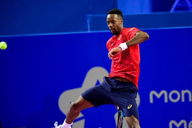 Gael Monfils (Fra) TENNIS : Open Sud de France 2020 - Finale Simple - Montpellier - 09 02 2020 JBAutissier Panoramic 
