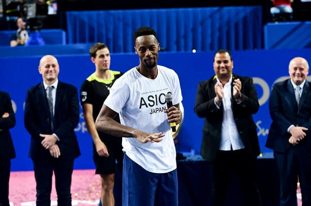 Gael Monfils (Fra) TENNIS : Open Sud de France 2020 - Finale Simple - Montpellier - 09 02 2020 JBAutissier Panoramic 